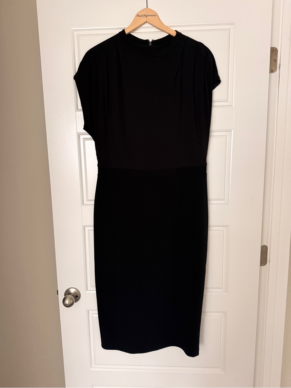 Express Black Midi Sheath Dress